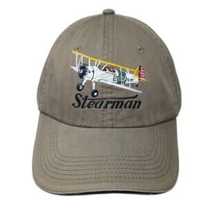 Stearman Waldo Rights Slideback Baseball Cap Green One Size Big Accessories